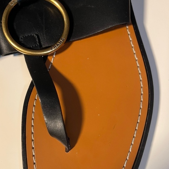 Frame Le Brentwood leather sandals NWOT - Picture 5 of 7